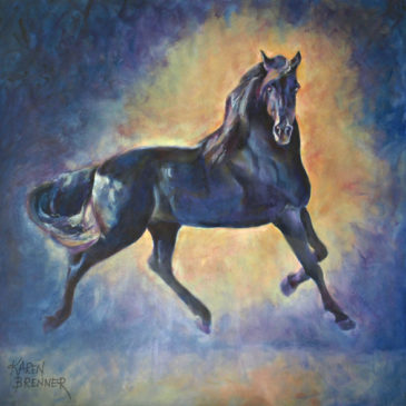 Horse Paintings by Karen Brenner