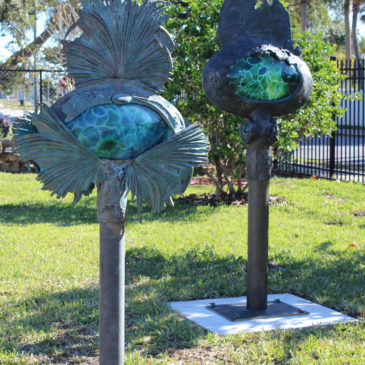 Florida Springs:  large scale sculptures for outdoor display